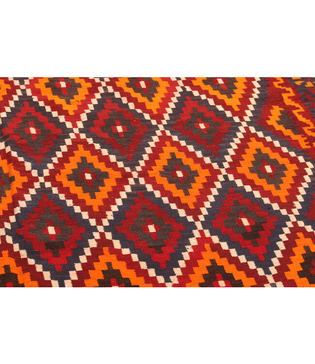 Maimana 295x233 cm Hand Woven Afghan Wool Kilim Area Rug   kelim