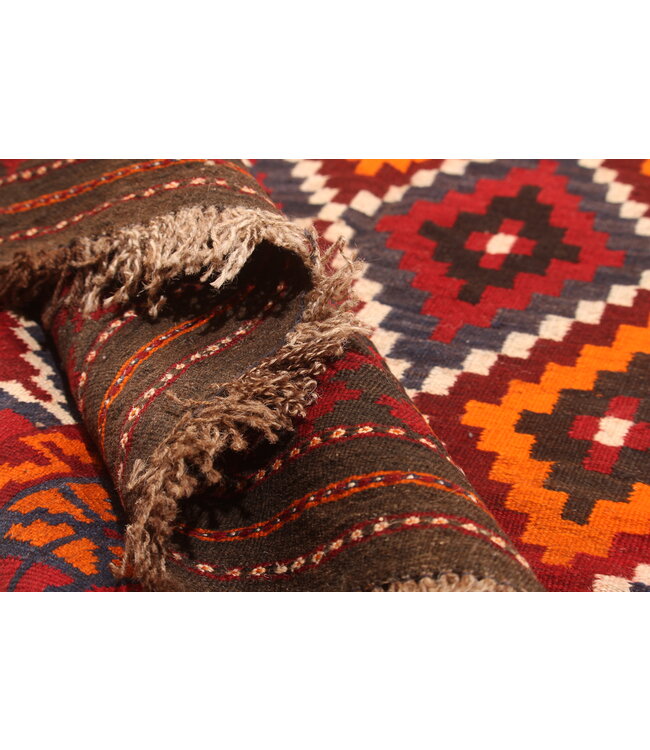 Maimana 295x233 cm Hand Woven Afghan Wool Kilim Area Rug   kelim
