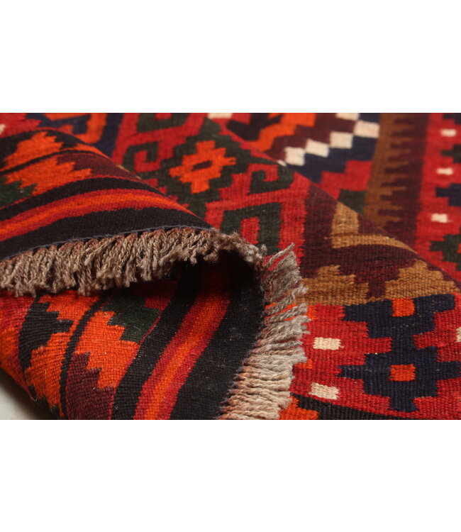 Maimana Hand Woven Afghan Wool Kilim Area Rug   kelim 306x234 cm
