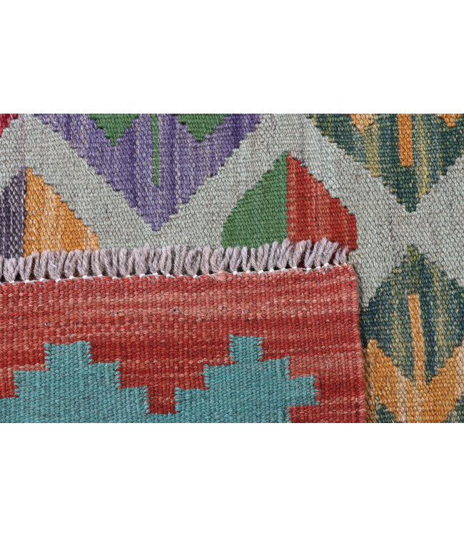 253x177 cm Handgewebter Traditioneller Kelim Teppich Woll