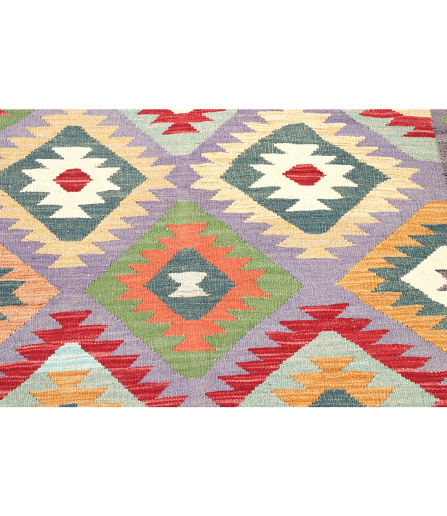 177x123 cm Handgewebter Traditioneller Kelim Teppich Woll