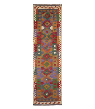 Kelimshop Handwoven Kelim Runner 295x82 cm Wool Rug Kelimshop Handwoven Kelim Runner 295x82 cm Wool Rug