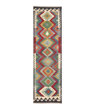 Kelimshop Handwoven Kelim Runner 295x87 cm Wool Rug Kelimshop Handwoven Kelim Runner 295x87 cm Wool Rug