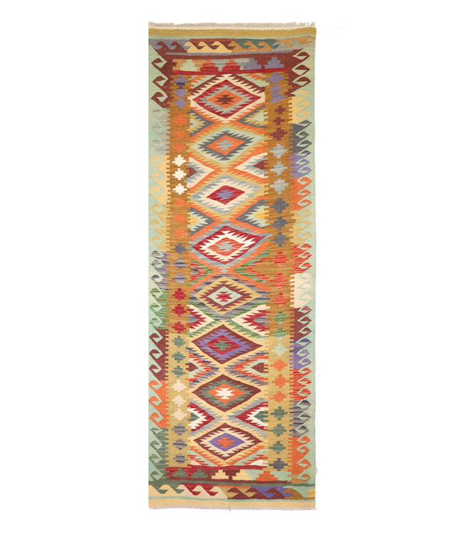 Handwoven Kelim Runner291x88 cm Wool Rug