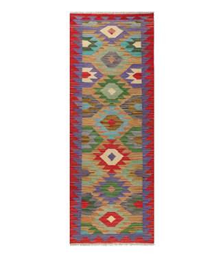 Kelimshop Handwoven Kelim Runner 183x67 cm Wool Rug