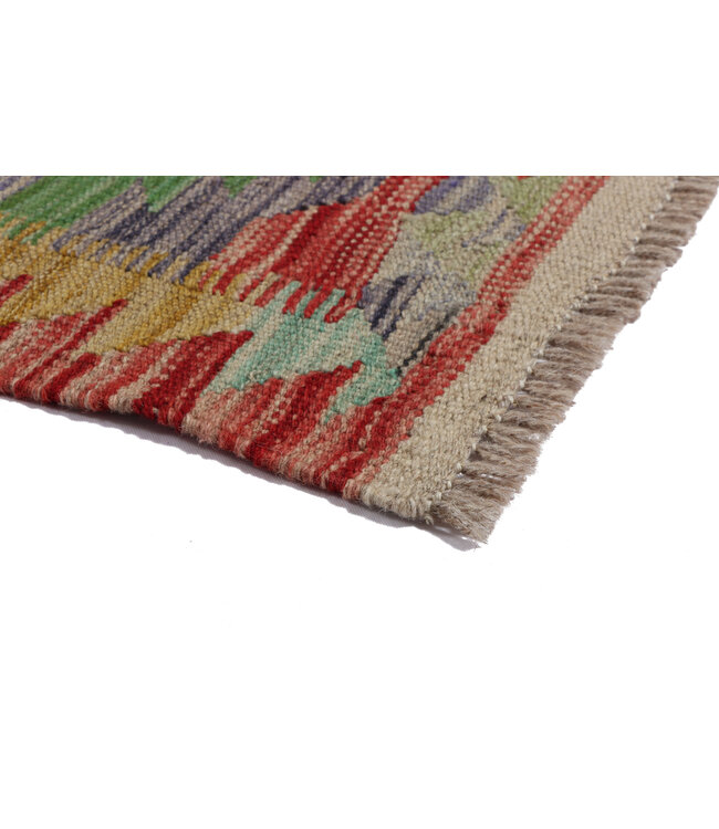 Handwoven Kelim Runner 211x71 cm Wool Rug