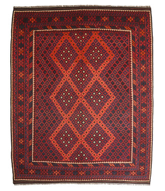 Kelimshop Maimana  Hand Woven Afghan Wool Kilim Area Rug kelim  329x243cm