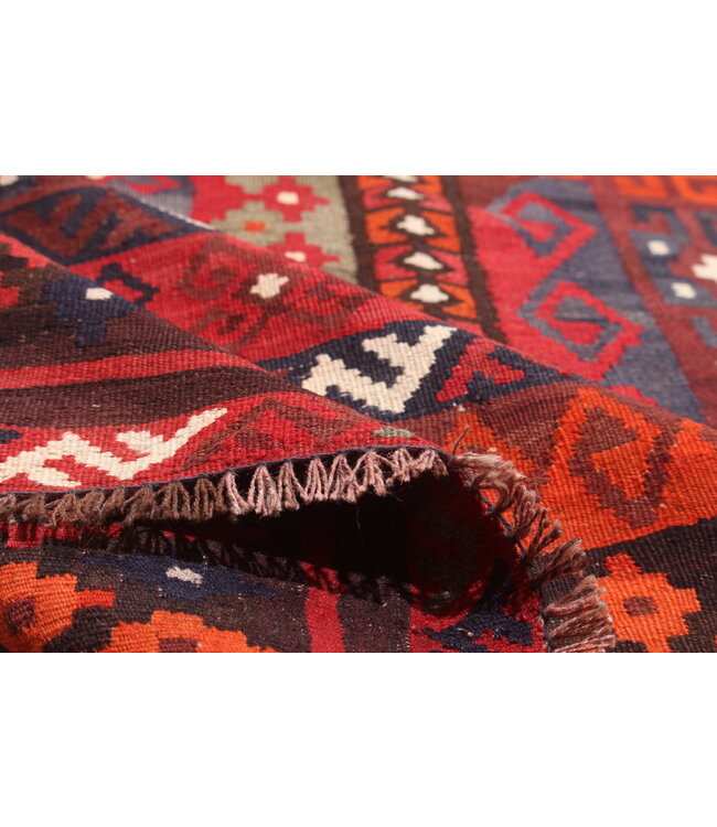 Maimana Hand Woven Afghan Wool Kilim Area Rug   kelim  485x263cm