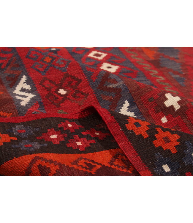 Maimana Hand Woven Afghan Wool Kilim Area Rug   kelim  485x263cm