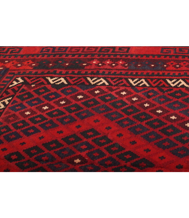 Maimana Handgewebte Orientalisch  Kelim  Wolle Teppich  Kelim  389x236cm