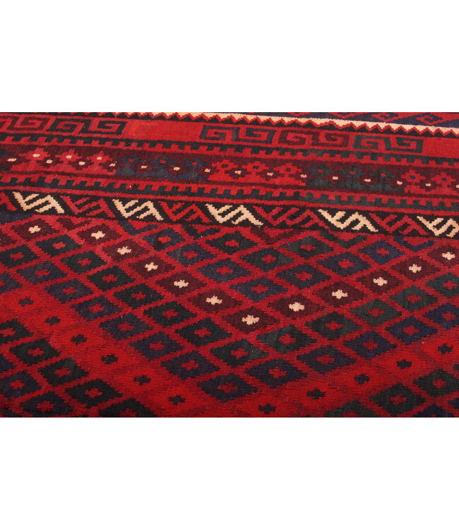 Maimana Hand Woven Afghan Wool Kilim Area Rug   kelim  389x236cm
