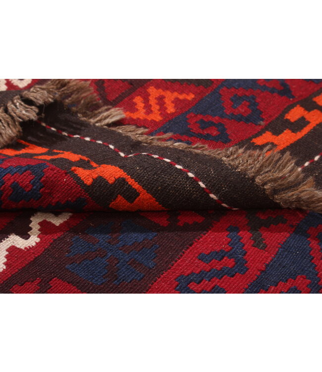 Maimana Handgewebte Orientalisch  Kelim  Wolle Teppich  Kelim 218x143cm