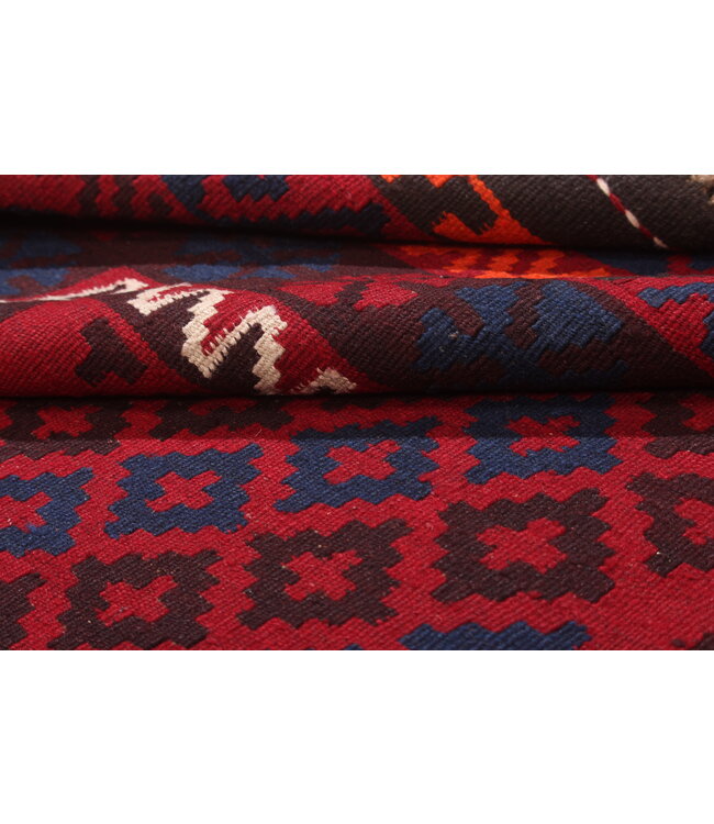 Maimana Handgewebte Orientalisch  Kelim  Wolle Teppich  Kelim 218x143cm