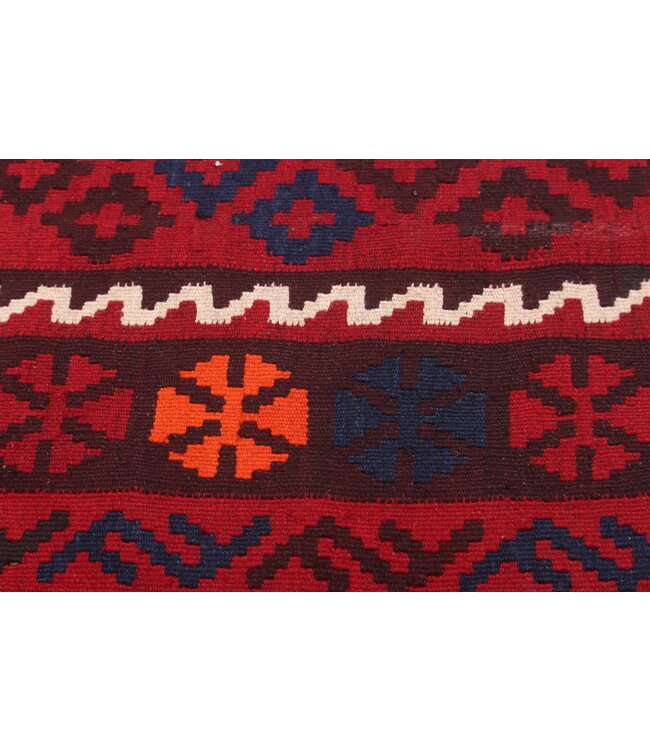 Maimana Handgewebte Orientalisch  Kelim  Wolle Teppich  Kelim 218x143cm