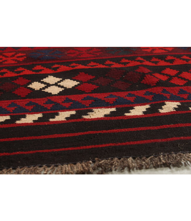 Maimana Handgewebte Orientalisch  Kelim  Wolle Teppich  Kelim  445x255cm