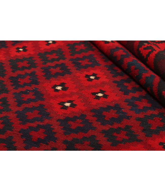 Maimana Handgewebte Orientalisch  Kelim  Wolle Teppich  Kelim  445x255cm