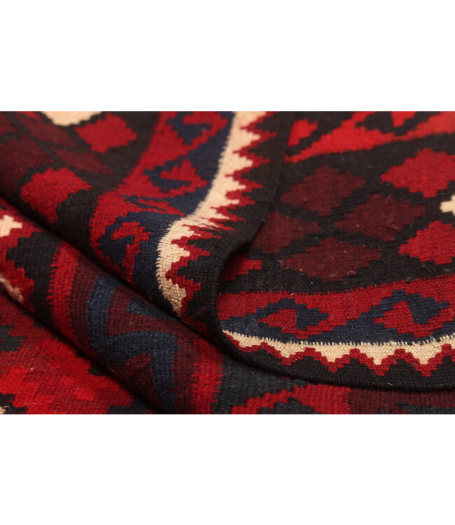 Maimana Handgewebte Orientalisch  Kelim  Wolle Teppich  Kelim  445x255cm