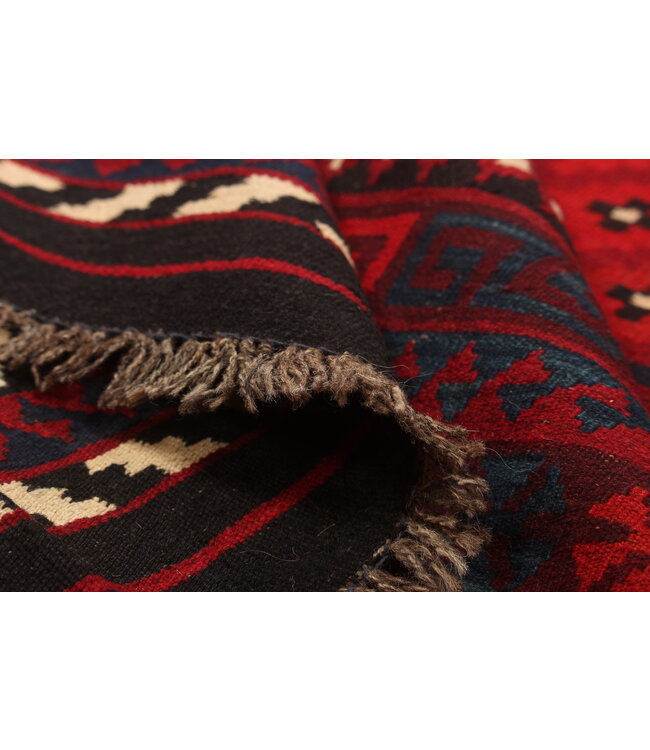 Maimana Hand Woven Afghan Wool Kilim Area Rug  445x255cm