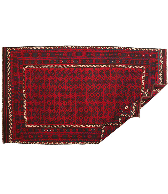 Maimana Handgewebte Orientalisch  Kelim  Wolle Teppich  Kelim   410x245cm