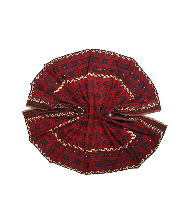 Maimana Hand Woven Afghan Wool Kilim Area Rug   410x245cm