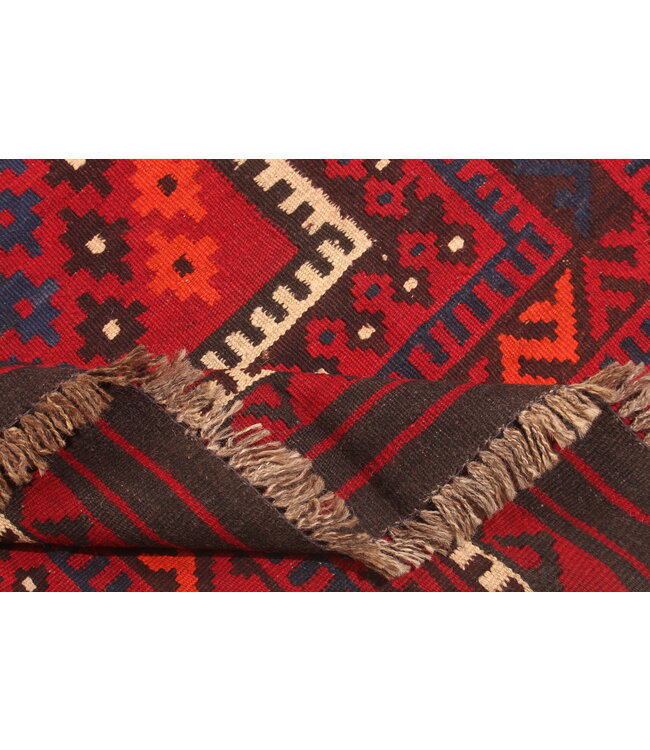 Maimana Handgewebte Orientalisch  Kelim  Wolle Teppich  Kelim 240x144cm