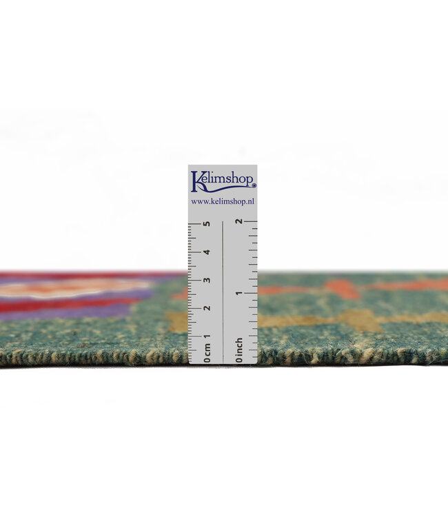 Handwoven Kelim Runner 197x62 cm Wool Rug