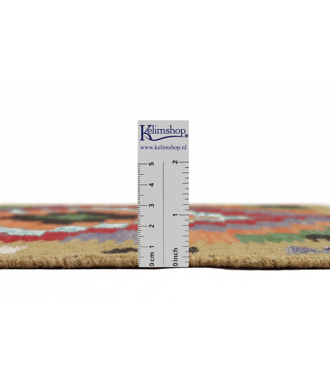 Handwoven Kelim Runner 198x71 cm Wool Rug