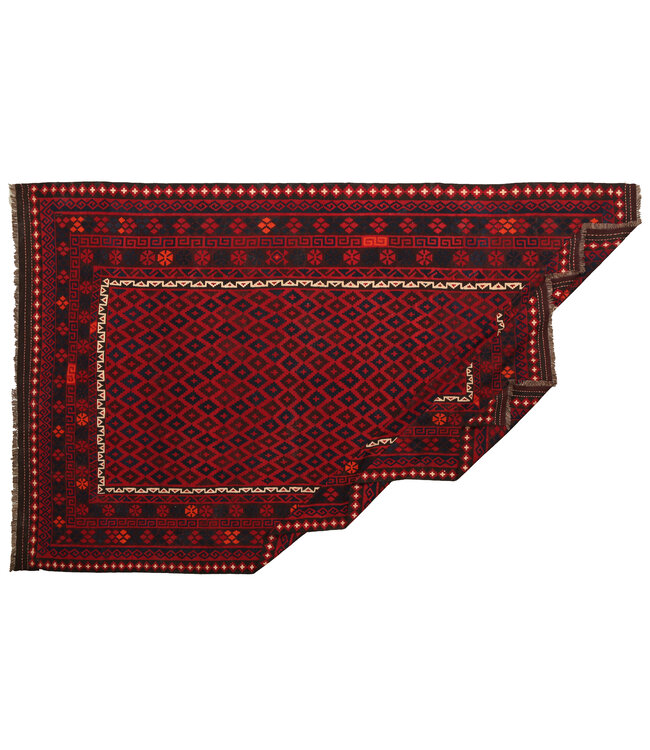 Maimana Handgewebte Orientalisch  Kelim  Wolle Teppich  Kelim 430x267cm