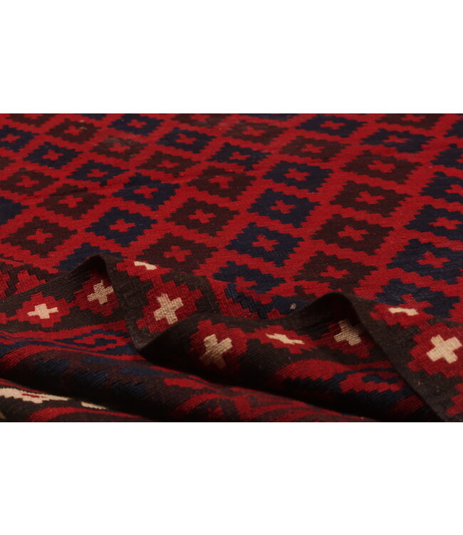 Maimana Handgewebte Orientalisch  Kelim  Wolle Teppich  Kelim 430x267cm