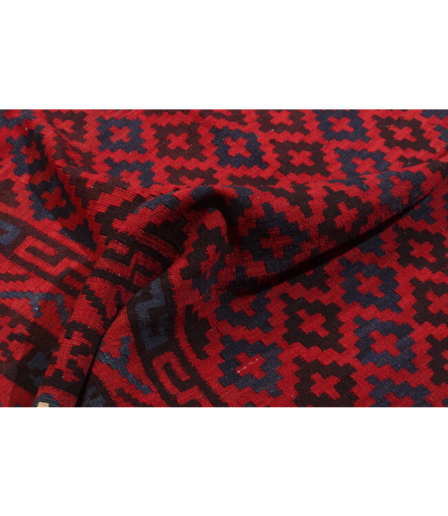 Maimana Handgewebte Orientalisch  Kelim  Wolle Teppich  Kelim 217x128cm