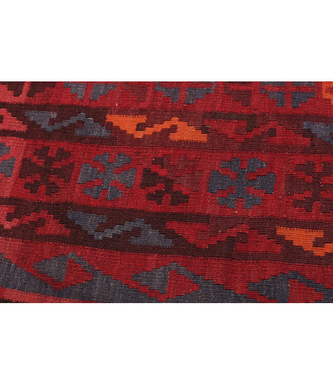 Maimana Handgewebte Orientalisch  Kelim  Wolle Teppich  Kelim 435x250cm