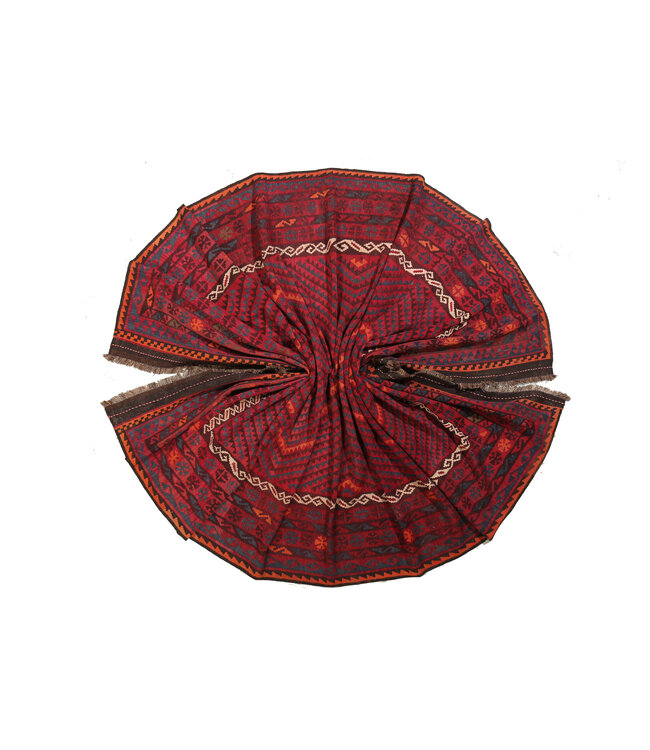 Maimana Handgewebte Orientalisch  Kelim  Wolle Teppich  Kelim 435x250cm