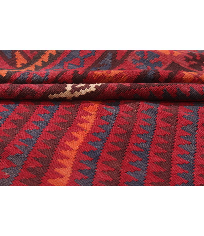 Maimana Handgewebte Orientalisch  Kelim  Wolle Teppich  Kelim 435x250cm