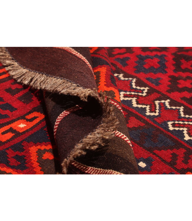 Maimana Handgewebte Orientalisch  Kelim  Wolle Teppich  Kelim 405x247cm