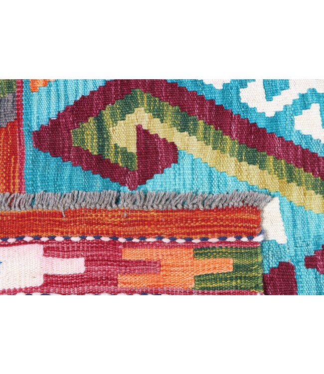 248x179 cm Handgewebter Traditioneller Kelim Teppich Woll