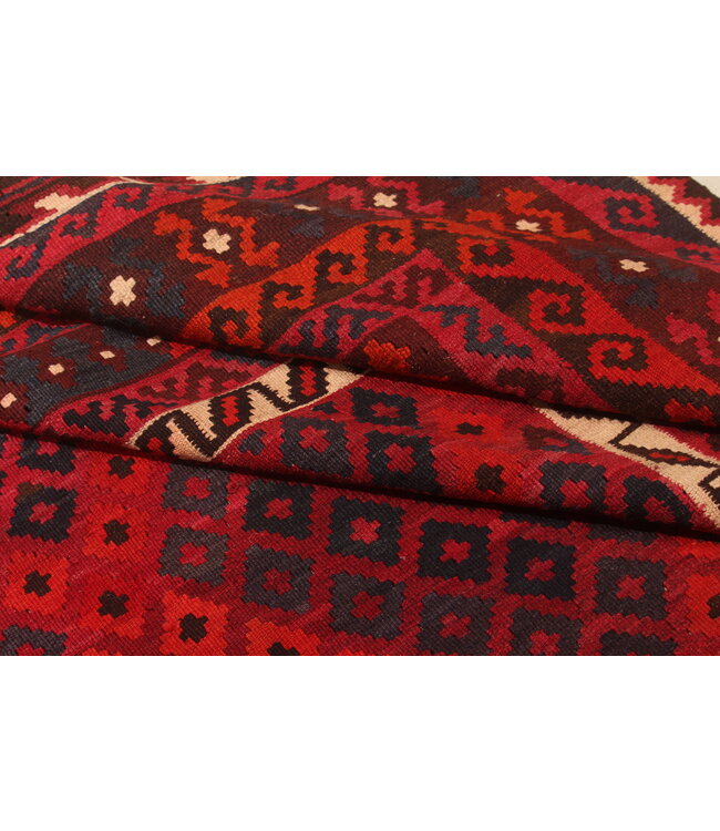 424x284cm  Old style vintage kelim Handwoven Kilim carpet Maimana