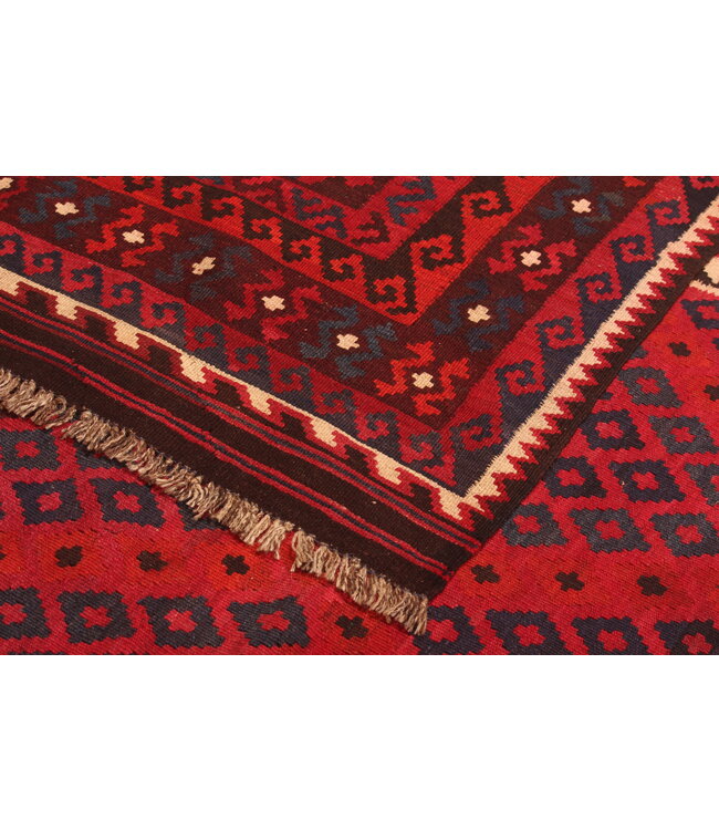 424x284cm  Old style vintage kelim Handwoven Kilim carpet Maimana