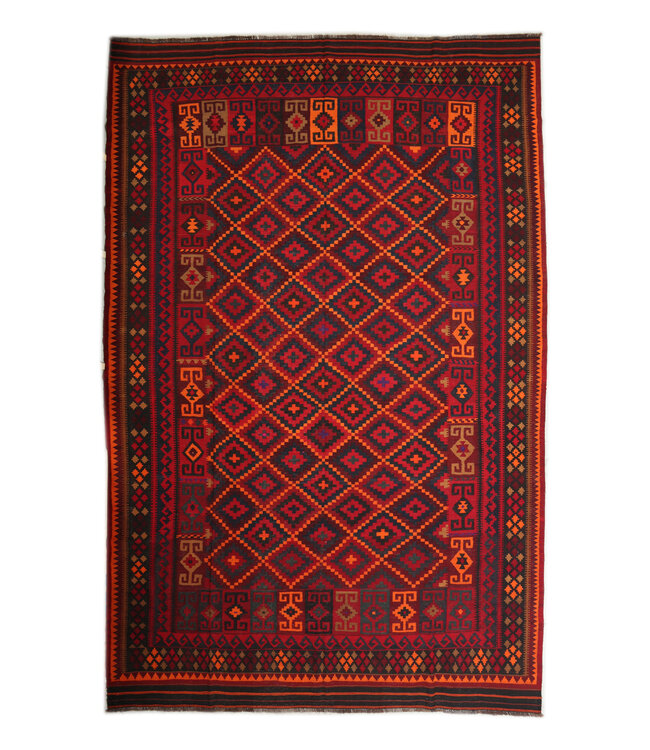480x310 cm Old style vintage kelim Handwoven Kilim carpet Maimana