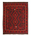 Kelimshop 337x265 cm Vintage-Kelim im alten Stil Handgewebter Kelim-Teppich Maimana