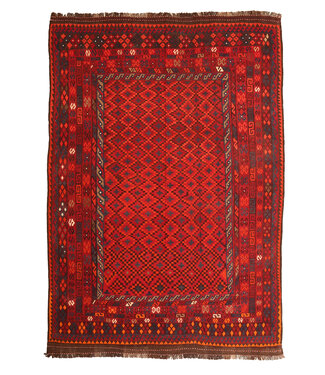 Kelimshop 352x242 cm  Old style vintage kelim Handwoven Kilim carpet Maimana