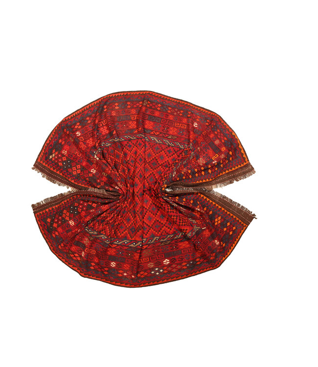 352x242 cm Old style vintage kelim Handwoven Kilim carpet Maimana