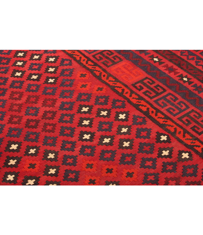 520x252 cm  Vintage-Kelim im alten Stil Handgewebter Kelim-Teppich Maimana