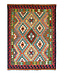 Kelimshop 164x127 cm Handwoven Traditional Kelim Area Rug Wool Carpet