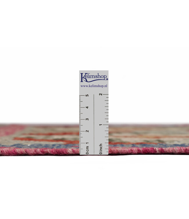 200x86 cm Handwoven Kelim Runner Wool Rug