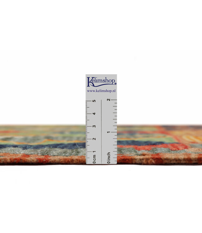 195x78 cm Handwoven Kelim Runner Wool Rug