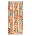 Kelimshop 195x87 cm Handgewebter Kelim Läufer  Wollteppich