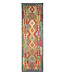 Kelimshop 296x78 cm Handgeweven Kelim Loper  Wol  Vloerkleed Tapijt
