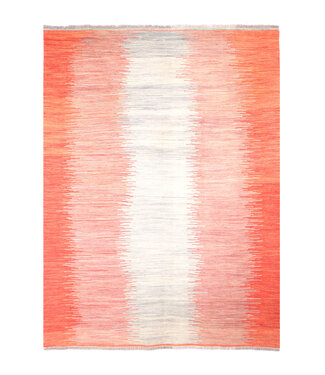 Kelimshop 208x160 cm Handwoven Modern Wool Kilim Rug
