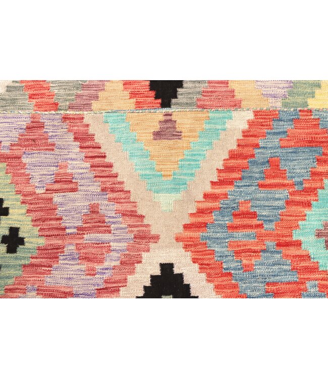 299x193 cm Handgewebter Traditioneller Kelim Teppich Woll