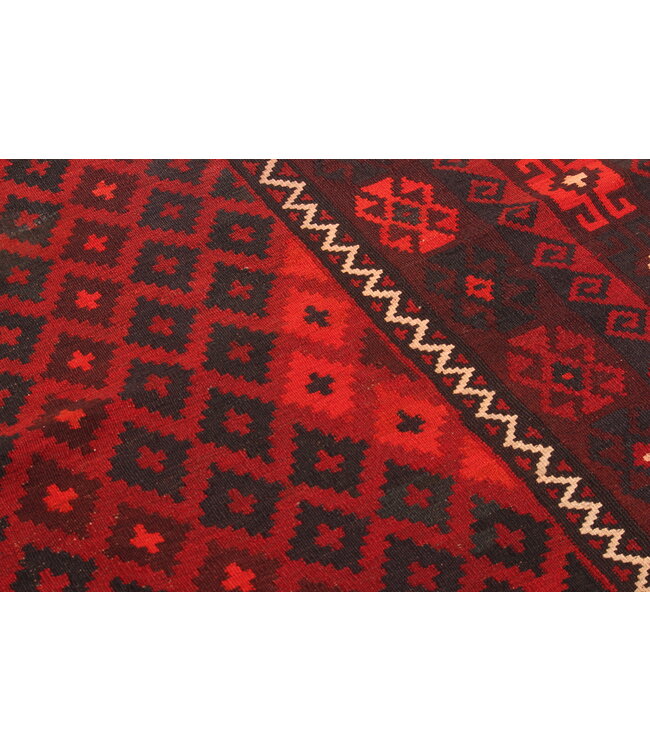 313x238 cm Old style vintage kelim Handwoven Kilim carpet Maimana